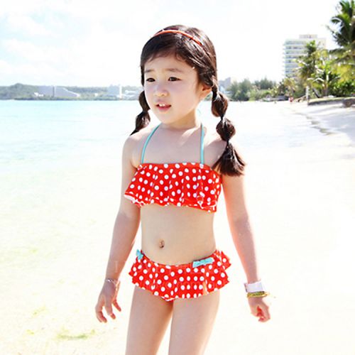 Maillot de bain fille VENDA en nylon - Ref 2552921