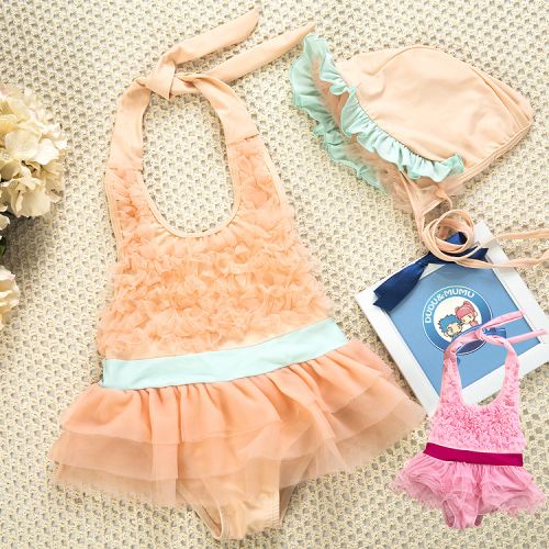 Maillot de bain fille DUDU MUMU en nylon - Ref 2552941