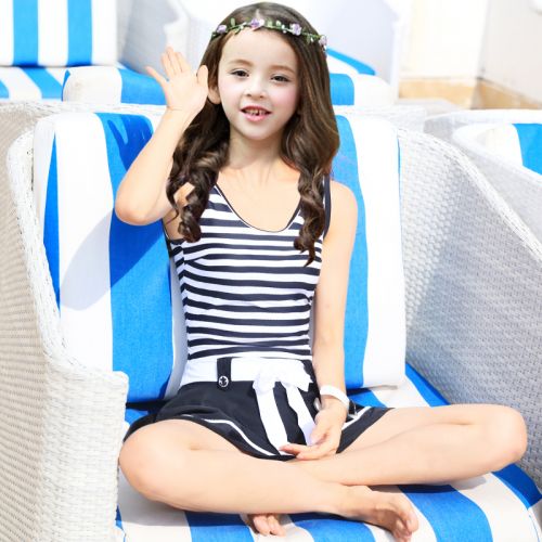 Maillot de bain fille en nylon - Ref 2552944