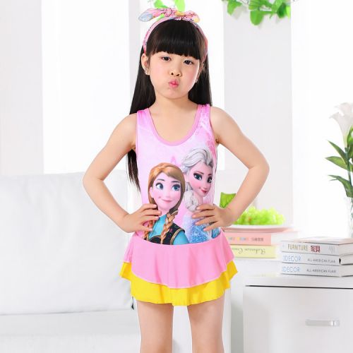 Maillot de bain fille en polyester - Ref 2553668