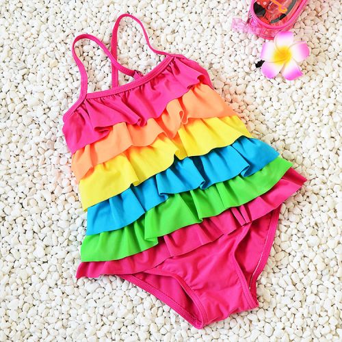 Maillot de bain fille en nylon - Ref 2553683