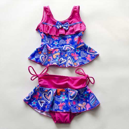 Maillot de bain fille en nylon - Ref 2553695