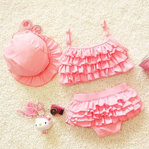 Maillot de bain fille en polyester - Ref 2553699