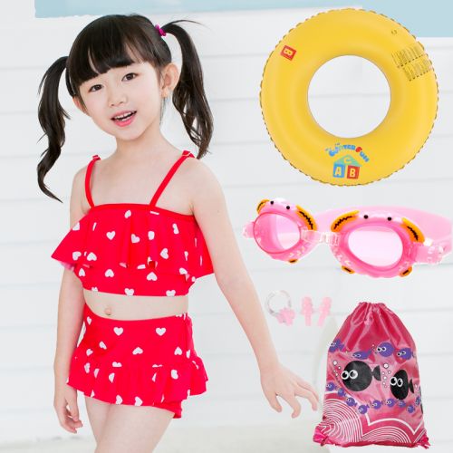 Maillot de bain fille en nylon - Ref 2553714