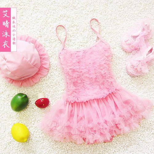 Maillot de bain fille en nylon - Ref 2553718