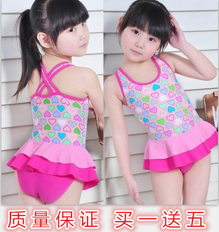 Maillot de bain fille en nylon - Ref 2553723