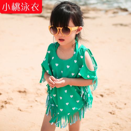 Maillot de bain fille en nylon - Ref 2553805