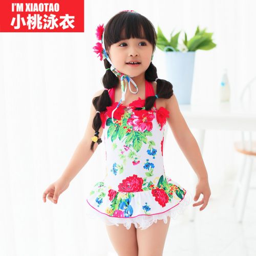 Maillot de bain fille 90 S UP en nylon - Ref 2553806