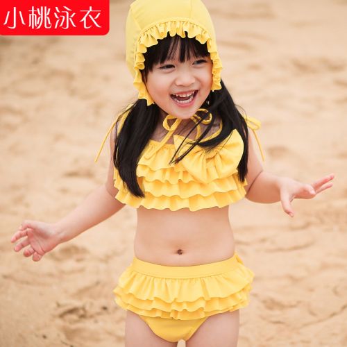 Maillot de bain fille en nylon - Ref 2553843