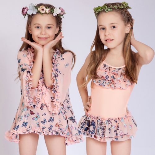 Maillot de bain fille en nylon - Ref 2553847