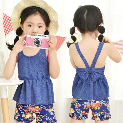 Maillot de bain fille en nylon - Ref 2553915