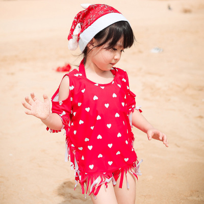 Maillot de bain fille en nylon - Ref 2553923