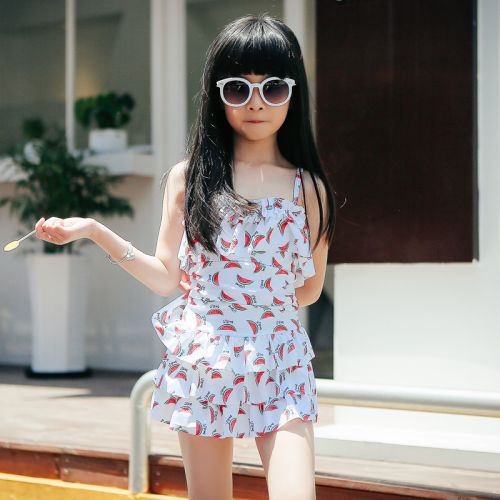 Maillot de bain fille en nylon - Ref 2553927