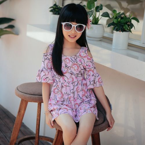 Maillot de bain fille en spandex - Ref 2553928