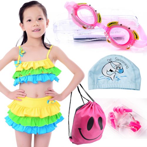 Maillot de bain fille en nylon - Ref 2553952