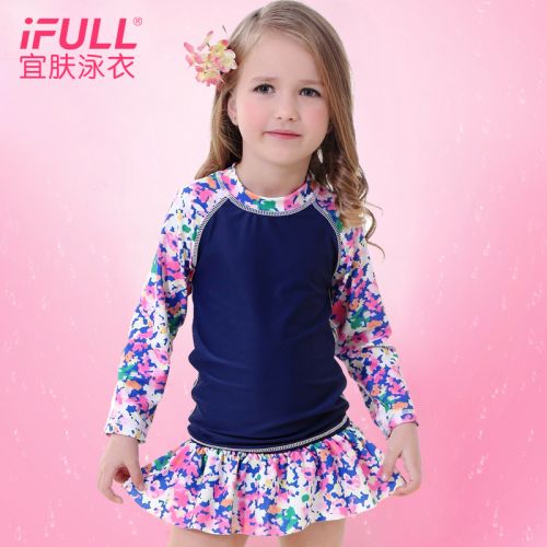 Maillot de bain fille en polyester - Ref 2553956