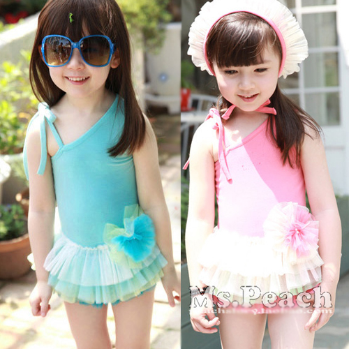 Maillot de bain fille en nylon - Ref 2553962