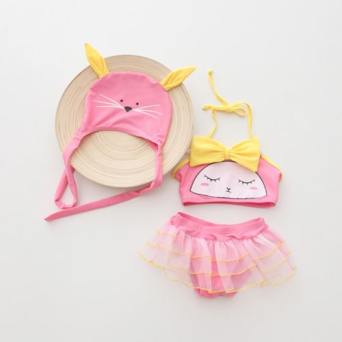 Maillot de bain fille en nylon - Ref 2553968