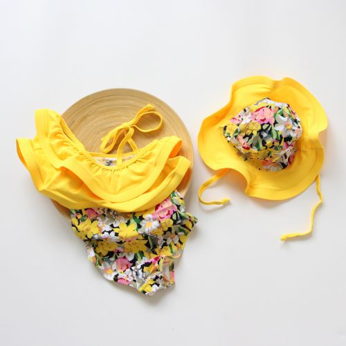 Maillot de bain fille en nylon - Ref 2553969