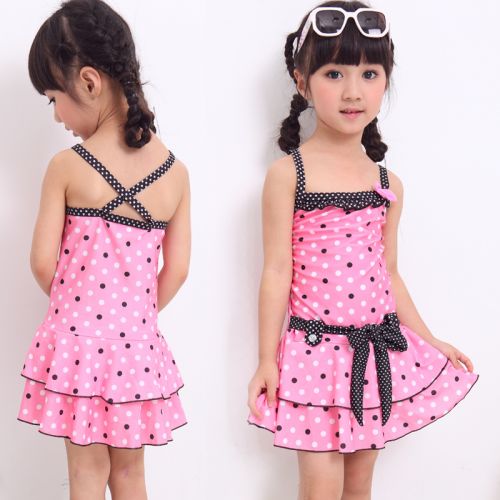 Maillot de bain fille en nylon - Ref 2553972