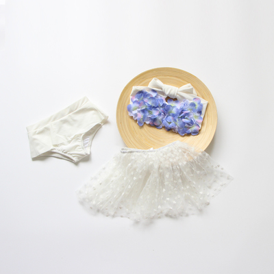 Maillot de bain fille en nylon - Ref 2553973