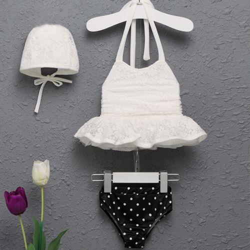 Maillot de bain fille en nylon - Ref 2553989