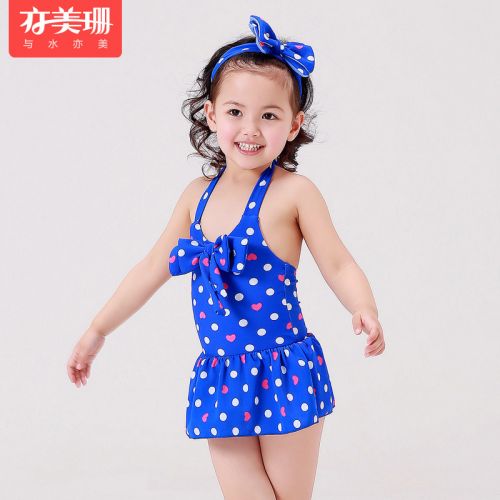 Maillot de bain fille en nylon - Ref 2554054