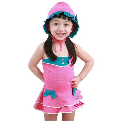 Maillot de bain fille en spandex - Ref 2554061