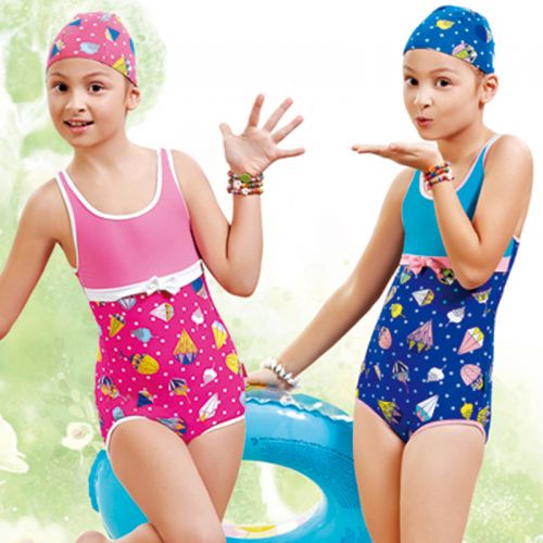 Maillot de bain fille en nylon - Ref 2554063