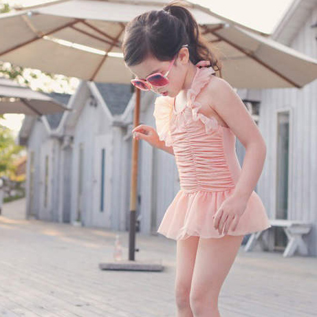 Maillot de bain fille en spandex - Ref 2554067