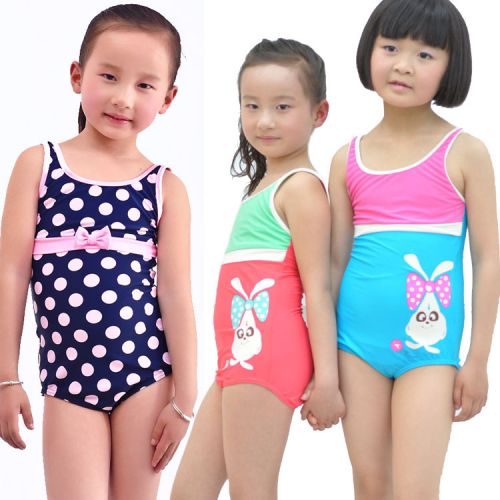 Maillot de bain fille en spandex - Ref 2554081