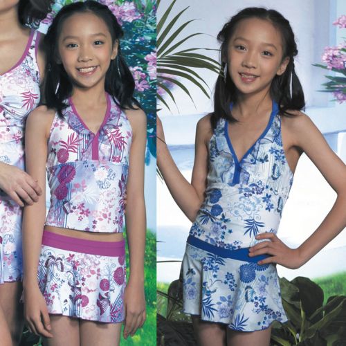 Maillot de bain fille en nylon - Ref 2554092