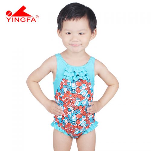 Maillot de bain fille en nylon - Ref 2554096