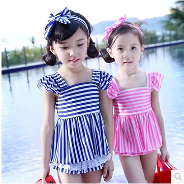 Maillot de bain fille en nylon - Ref 2554104