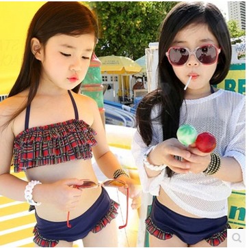 Maillot de bain fille en polyester - Ref 2554105