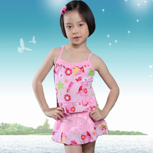 Maillot de bain fille en spandex - Ref 2554107