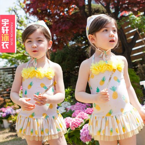 Maillot de bain fille DUDU MUMU en spandex - Ref 2554128