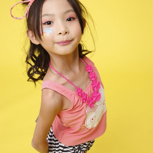 Maillot de bain fille SHINYSUN en nylon - Ref 2554136