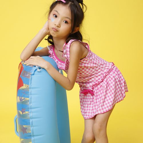 Maillot de bain fille SHINYSUN en nylon - Ref 2554140