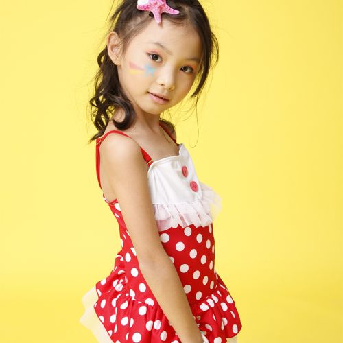 Maillot de bain fille SHINYSUN en nylon - Ref 2554143