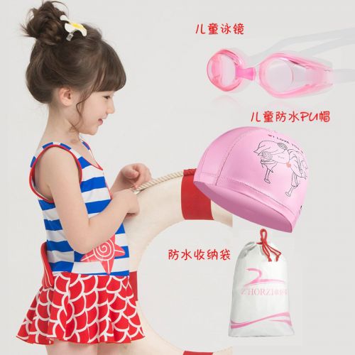 Maillot de bain fille en nylon - Ref 2554148