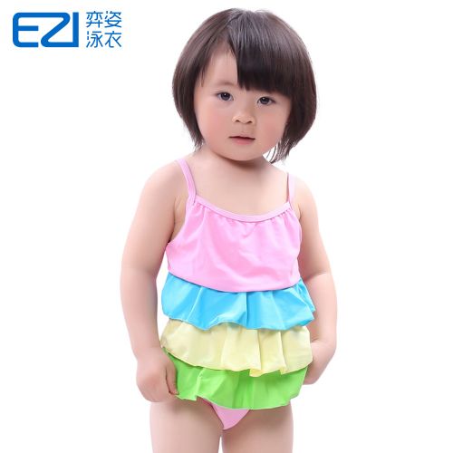 Maillot de bain fille en nylon - Ref 2554162