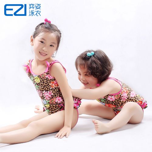 Maillot de bain fille en nylon - Ref 2554170