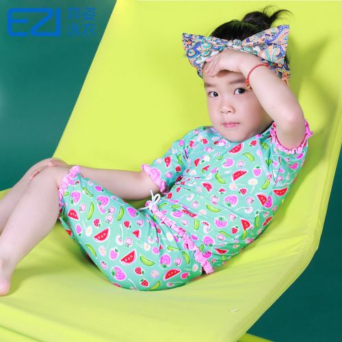 Maillot de bain fille en nylon - Ref 2554171