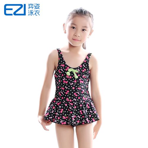 Maillot de bain fille en nylon - Ref 2554174