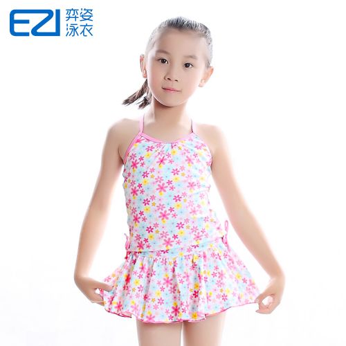 Maillot de bain fille en nylon - Ref 2554183