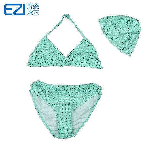 Maillot de bain fille en nylon - Ref 2554184