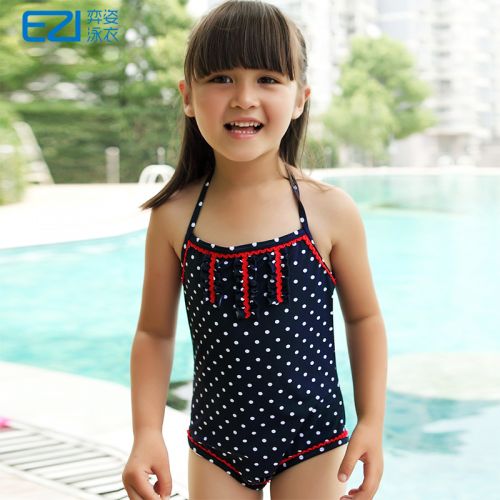 Maillot de bain fille en nylon - Ref 2554185