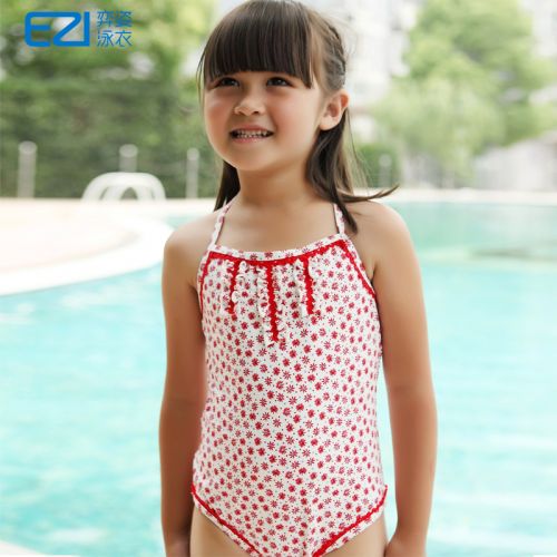 Maillot de bain fille en nylon - Ref 2554186