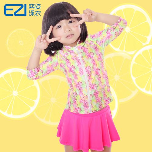 Maillot de bain fille en polyester - Ref 2554189